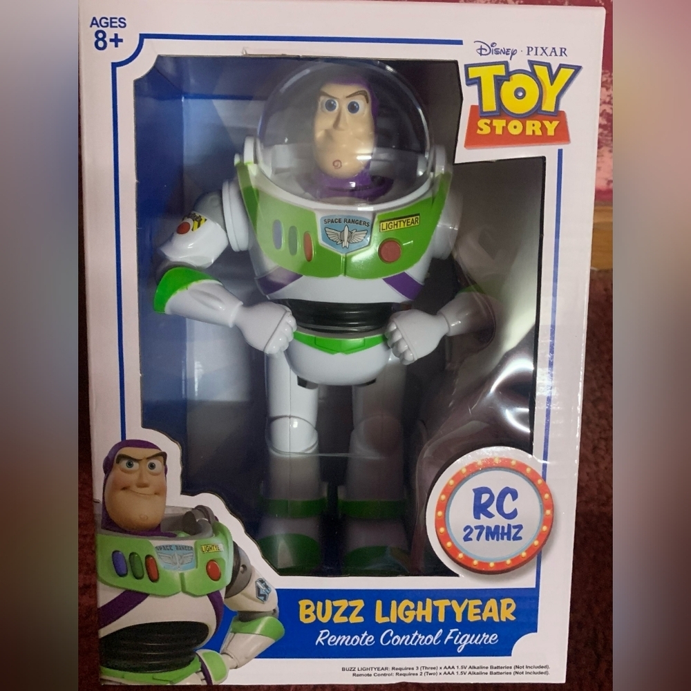 Disney Toy Story Buzz Lightyear Remote Control Figure